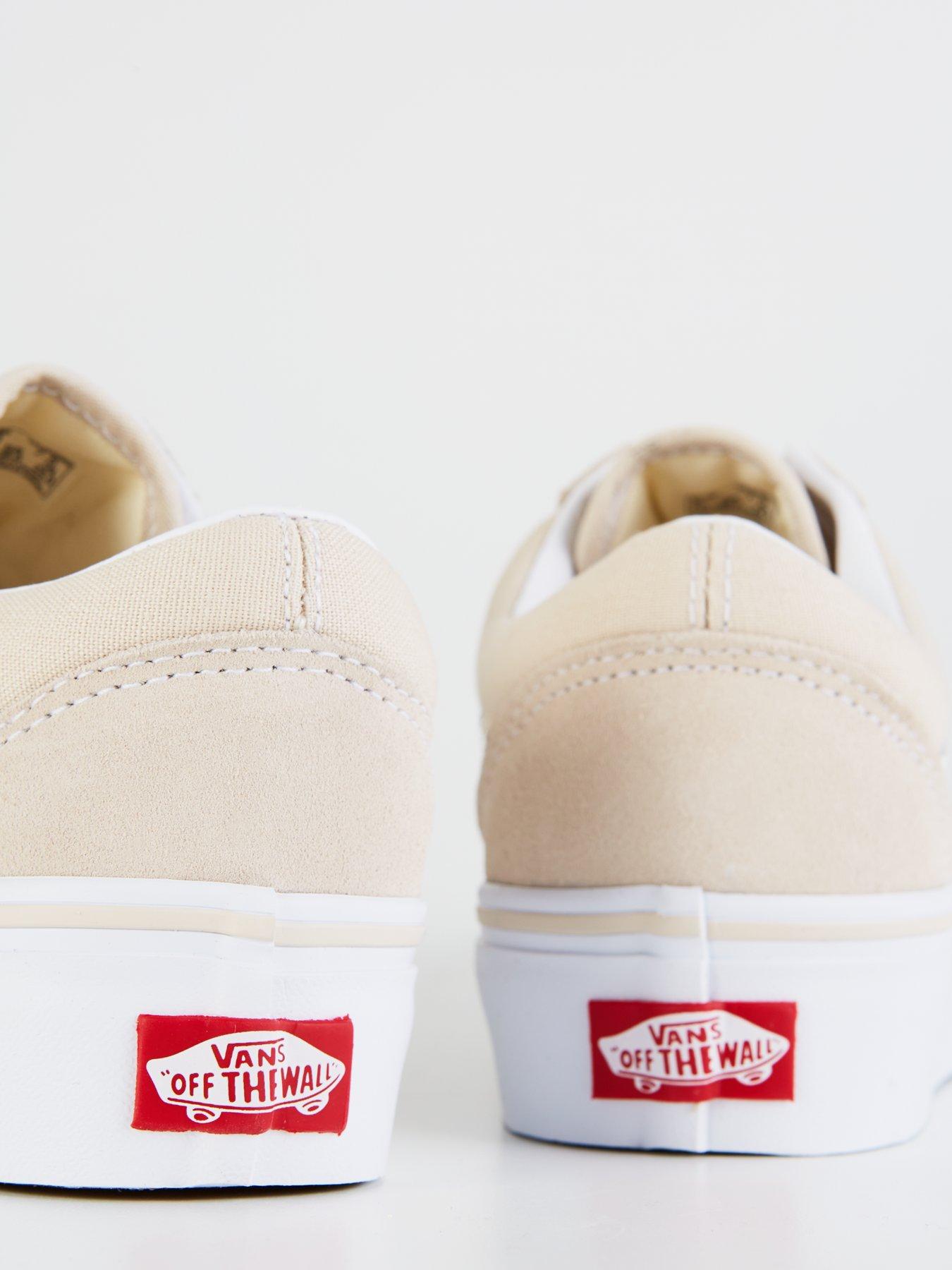 Vans Womens Old Skool Platform Trainers Blue Very