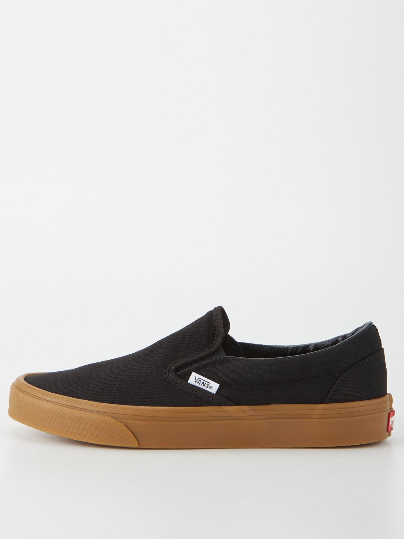 Vans black best sale classic gum