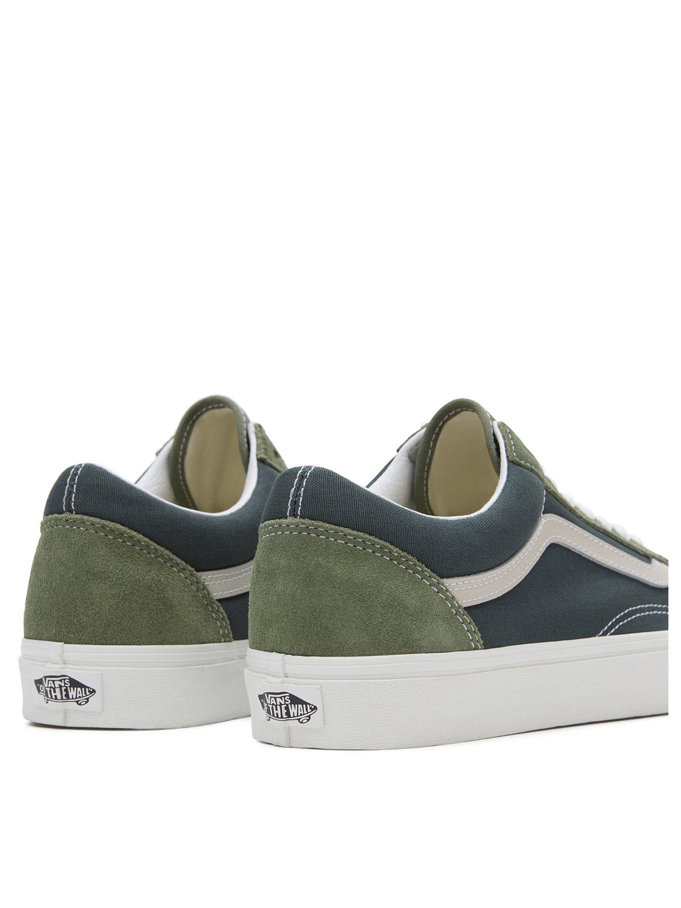 Mens Old Skool Trainers Green