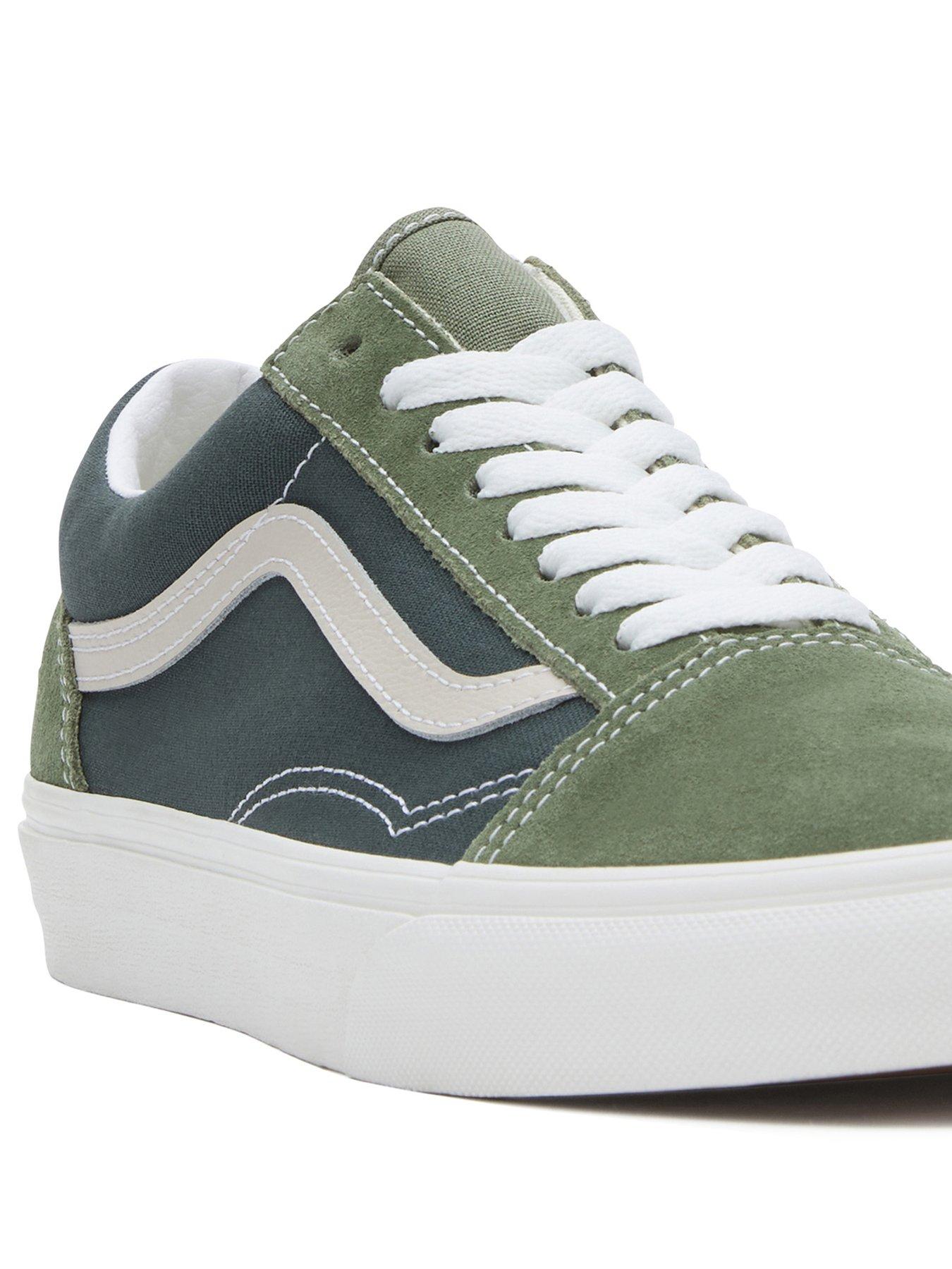 Mens Old Skool Trainers Green