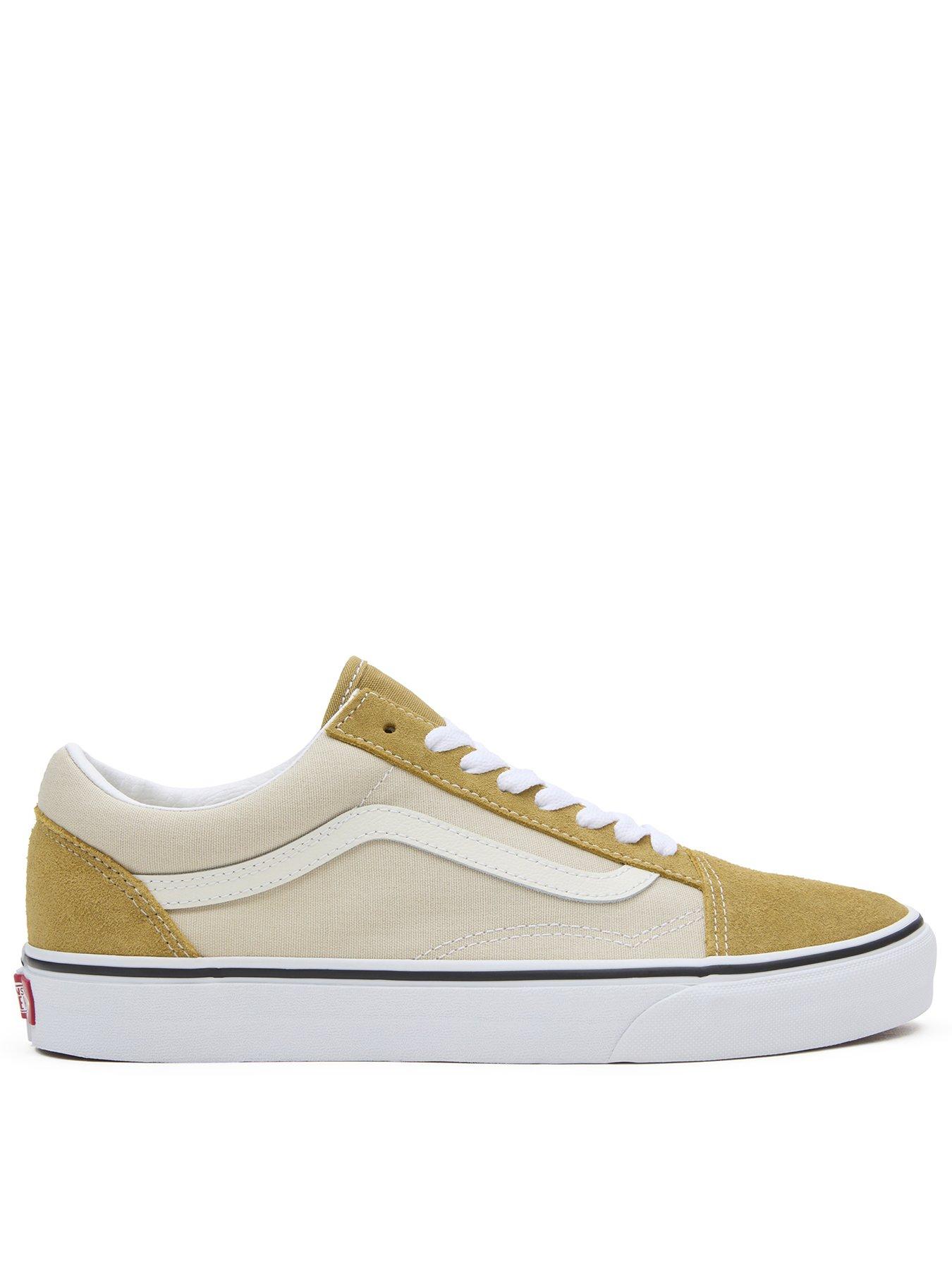 Cream best sale mens vans