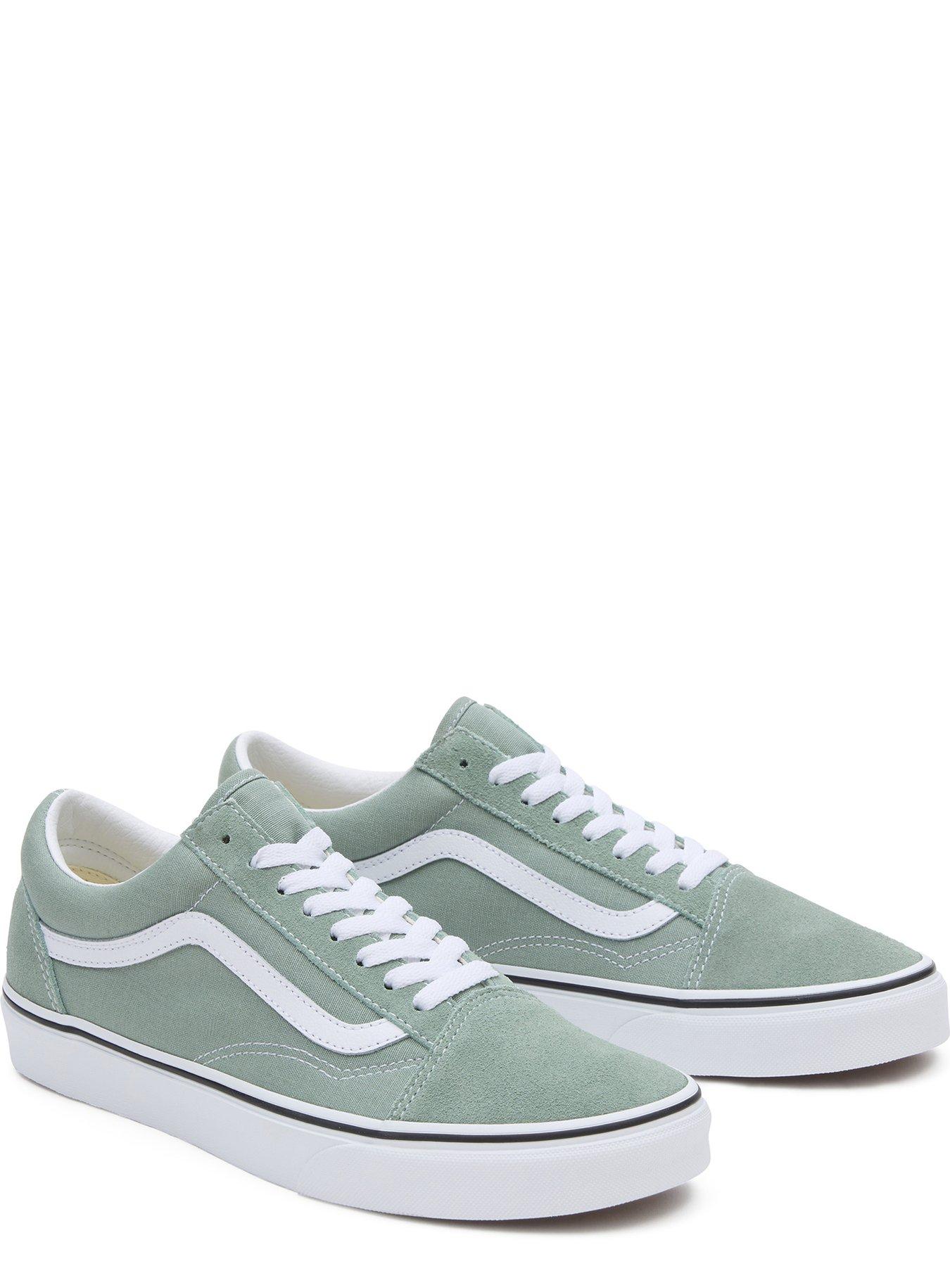 Mens green outlet old skool vans