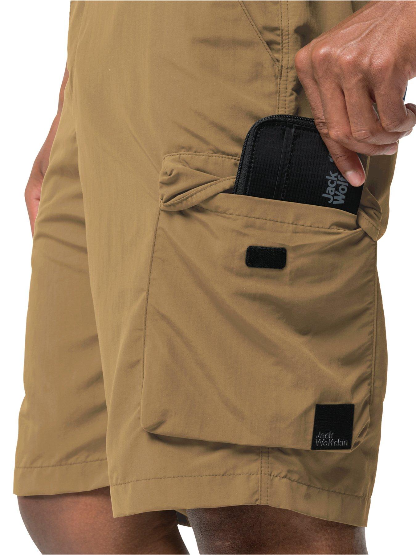 Jack Wolfskin Mens Kalahari Cargo Trousers Sand Very