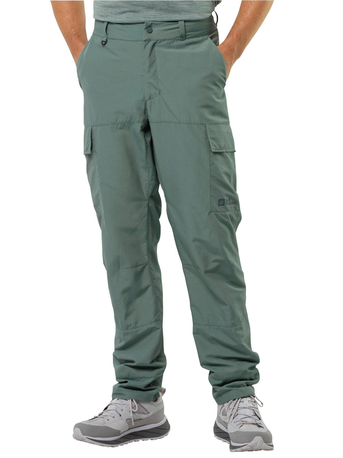 Jack Wolfskin Mens Barrier Trousers - Green, Green, Size 32, Men