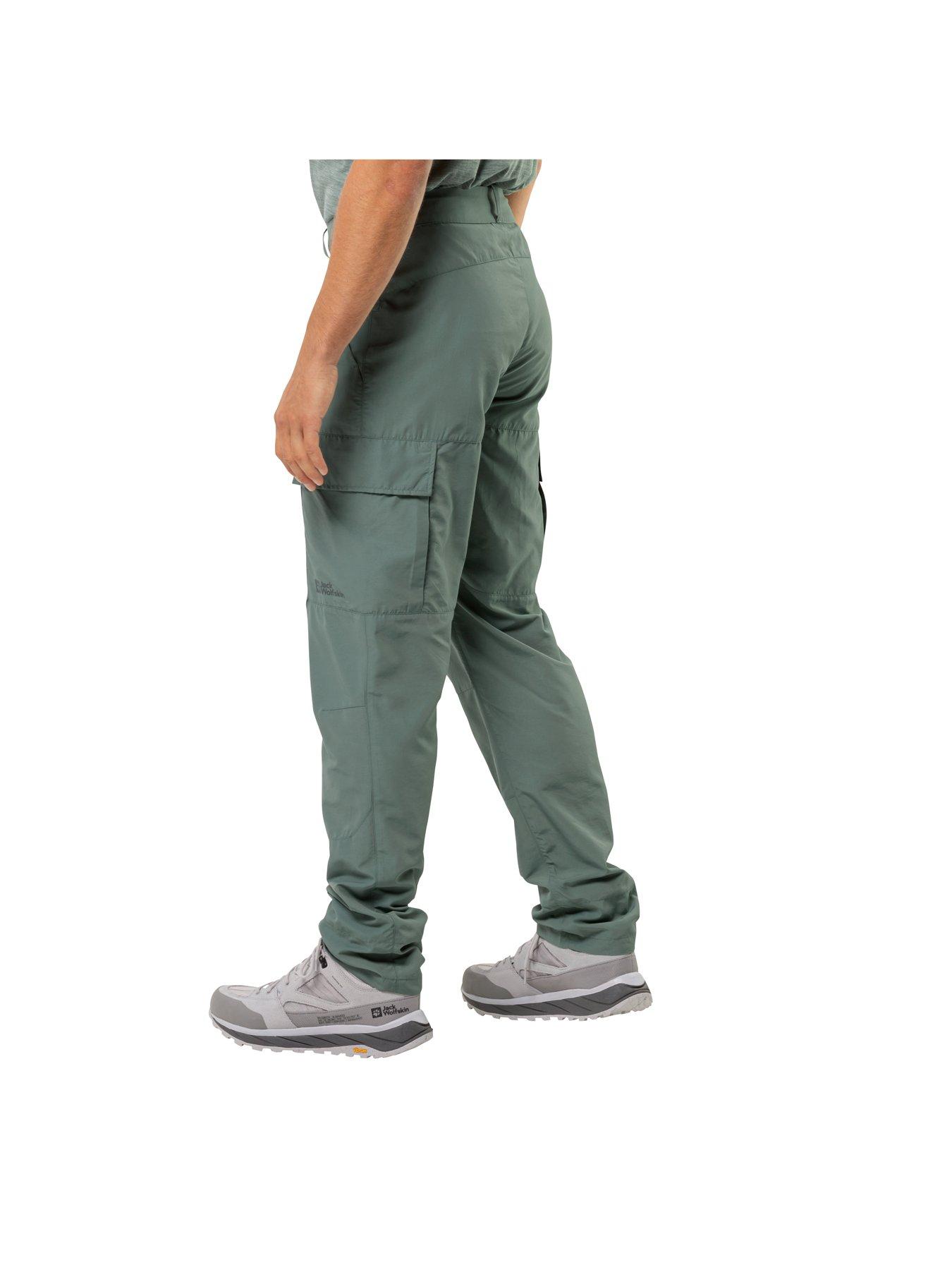 Image 2 of 4 of Jack Wolfskin Mens Barrier Trousers - Green