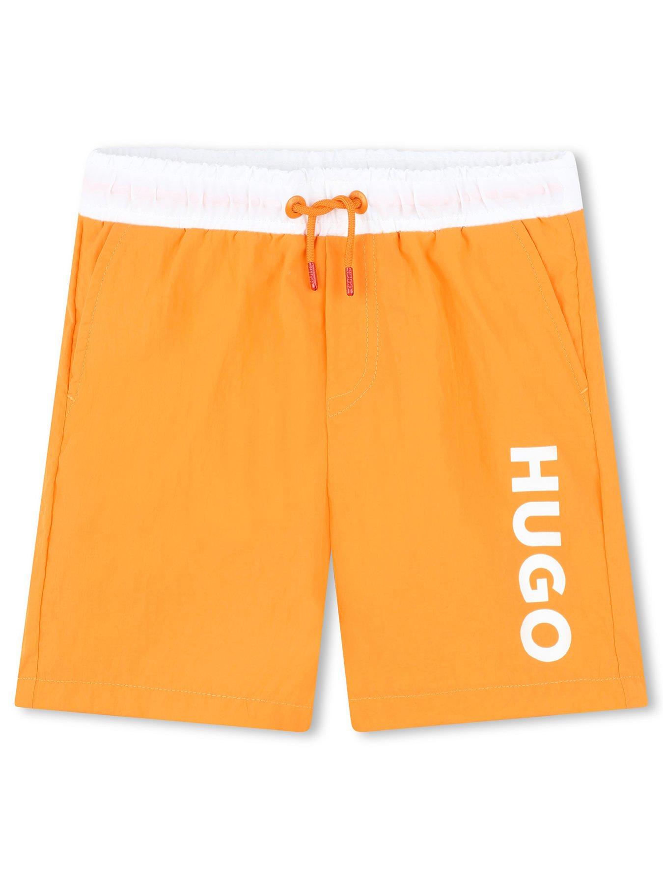 Image 1 of 2 of HUGO Boys Swim Shorts - Light Mango