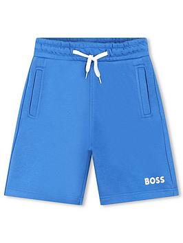 Boss Boys Logo Jog Shorts - Electric Blue