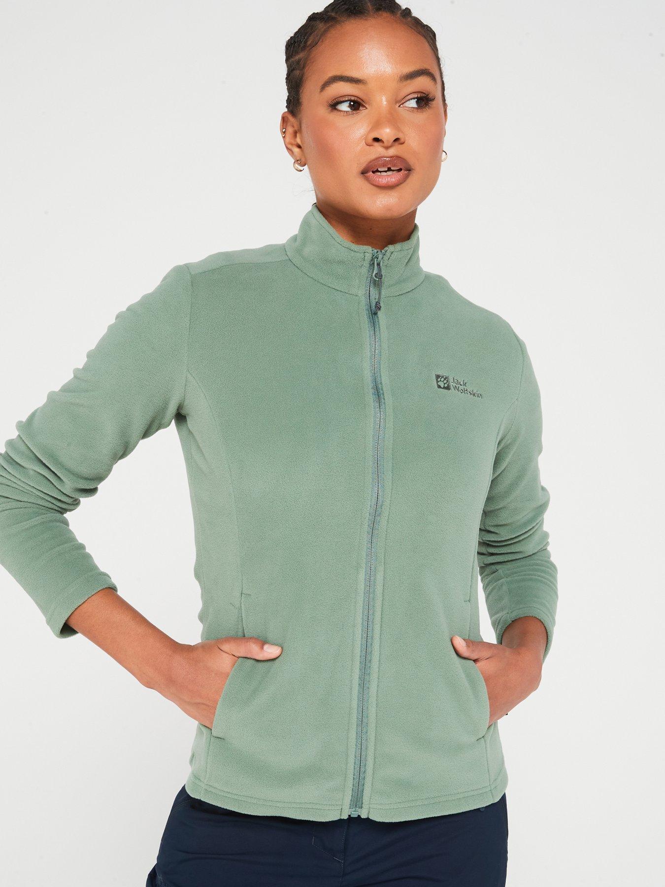 Women s Taunus Zip Through Fleece Green