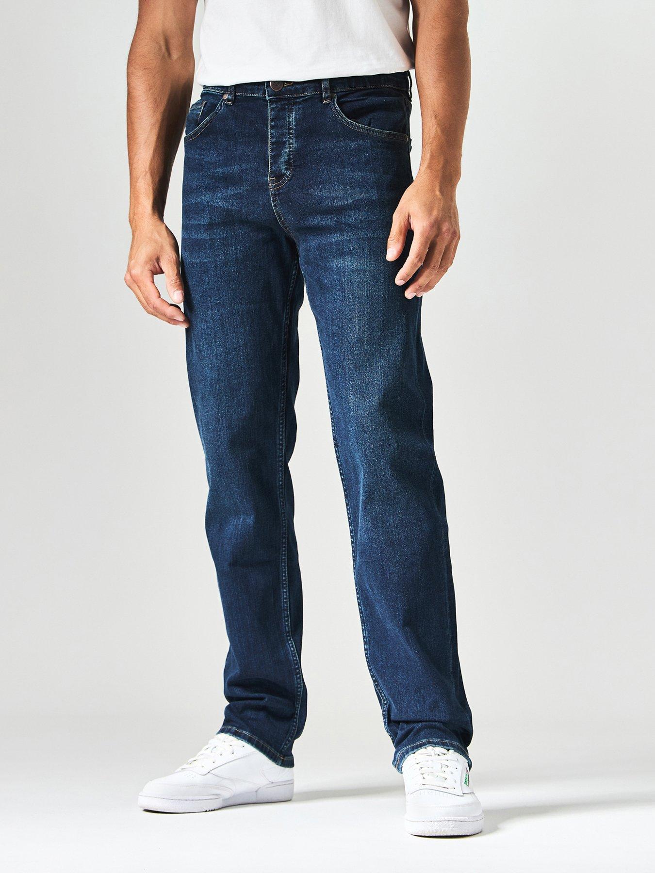 undefined Easy Straight Fit Jeans - Dark Blue