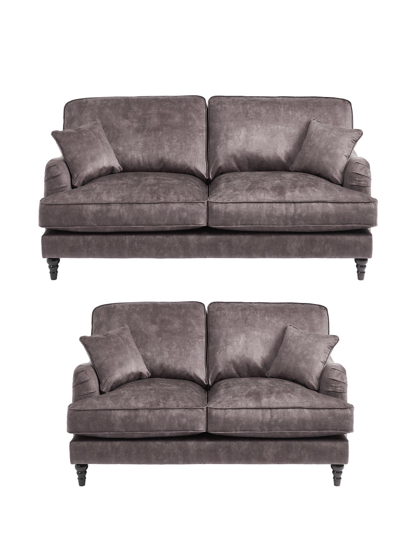 undefined Hariott 3 Seater + 2 Seater Fabric Sofa Set (Buy and Save!)