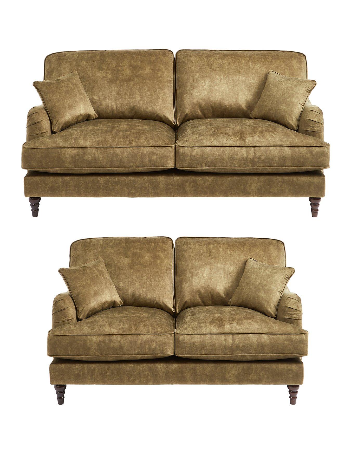 undefined Hariott 3 Seater + 2 Seater Fabric Sofa Set (Buy and Save!)