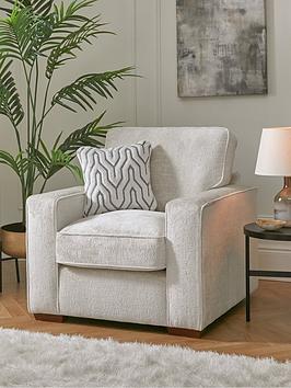 Product photograph of Very Home Elsa Fabric Armchair from very.co.uk