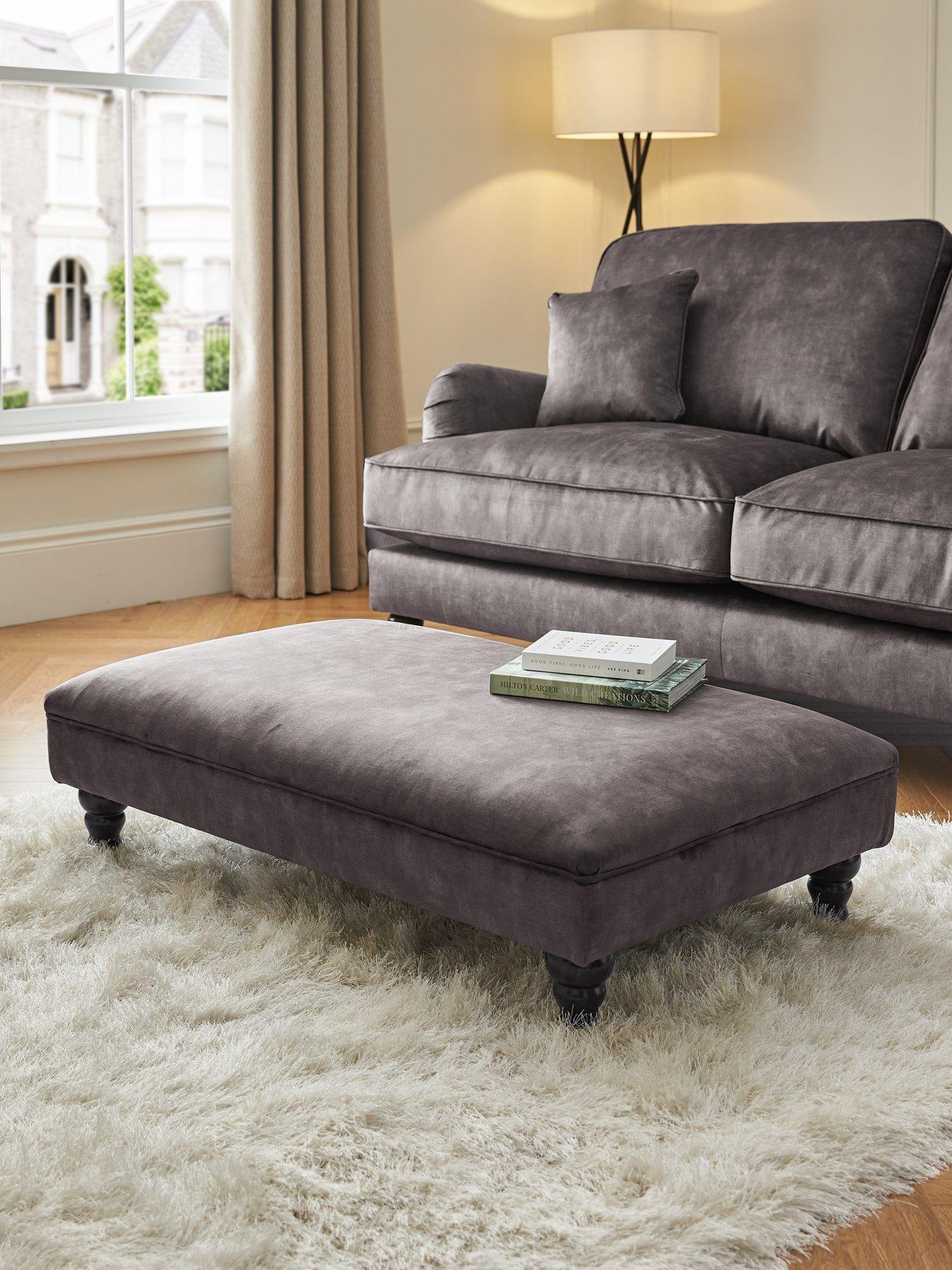 undefined Hariott Fabric Footstool