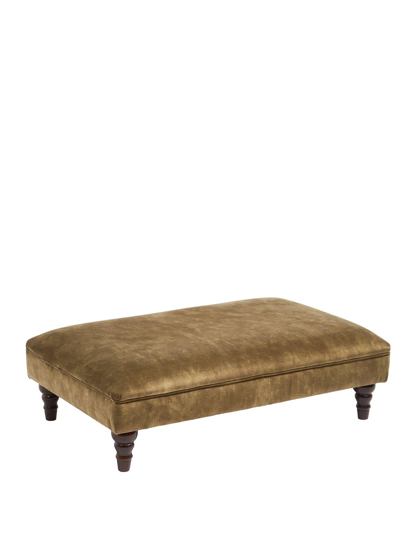 Image 3 of 6 of Very Home Hariott Fabric Footstool
