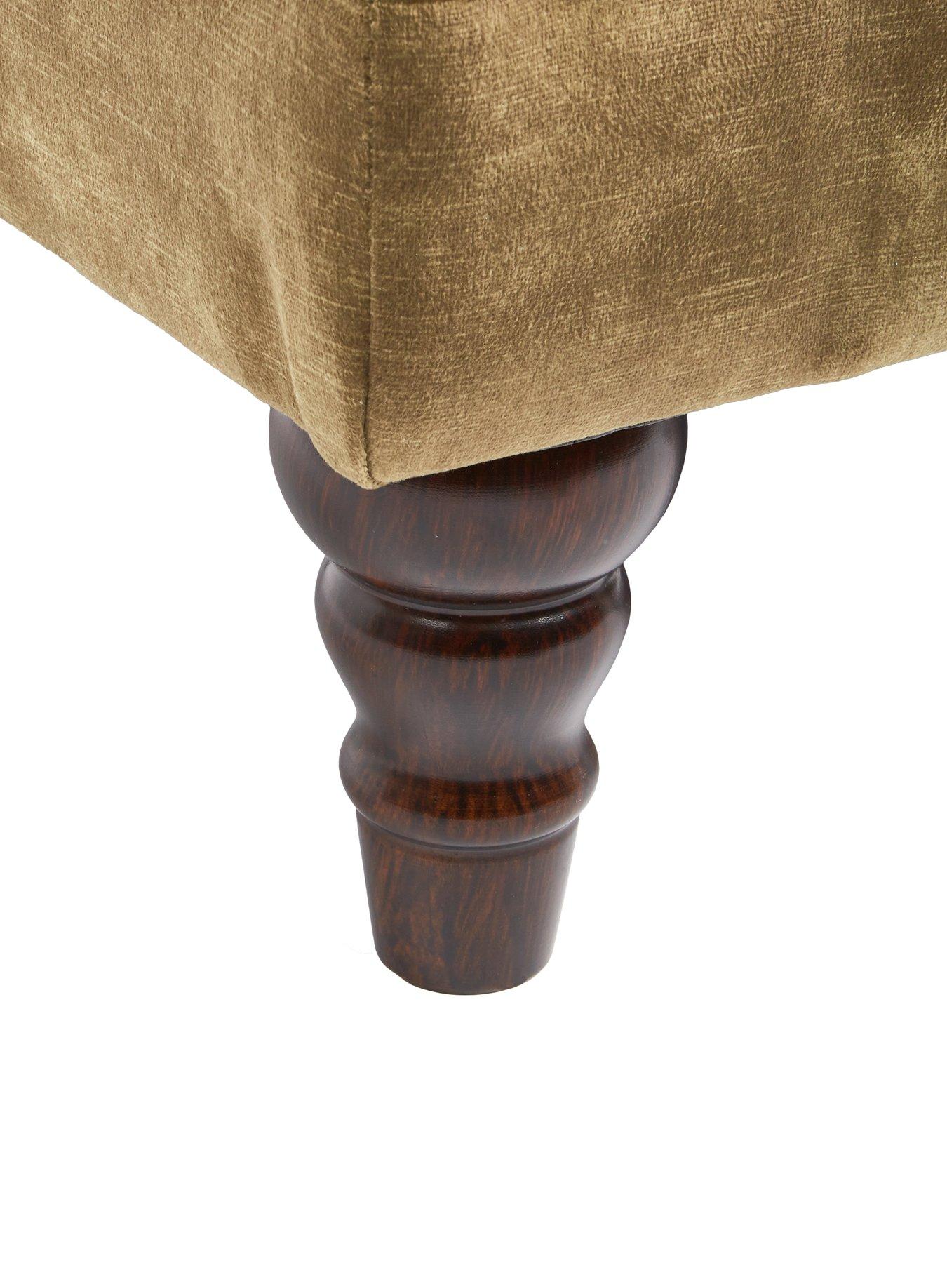 Image 4 of 6 of Very Home Hariott Fabric Footstool