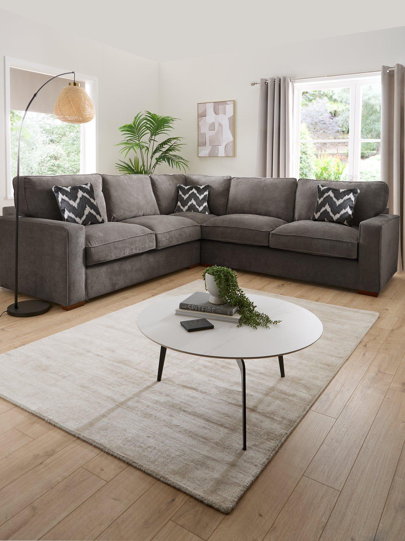 The Very Collection Jenna Fabric Corner Group - Made to Order in the UK - FSC® Certified