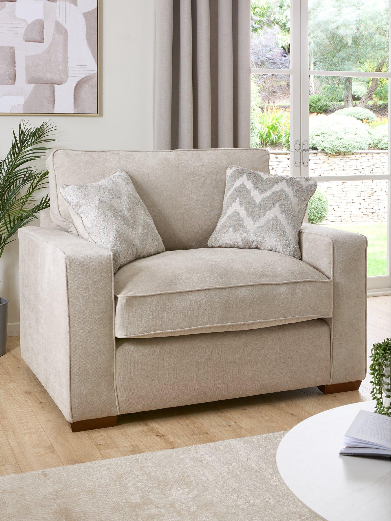 Image 1 of 7 of Very Home Jenna Fabric Love Seat