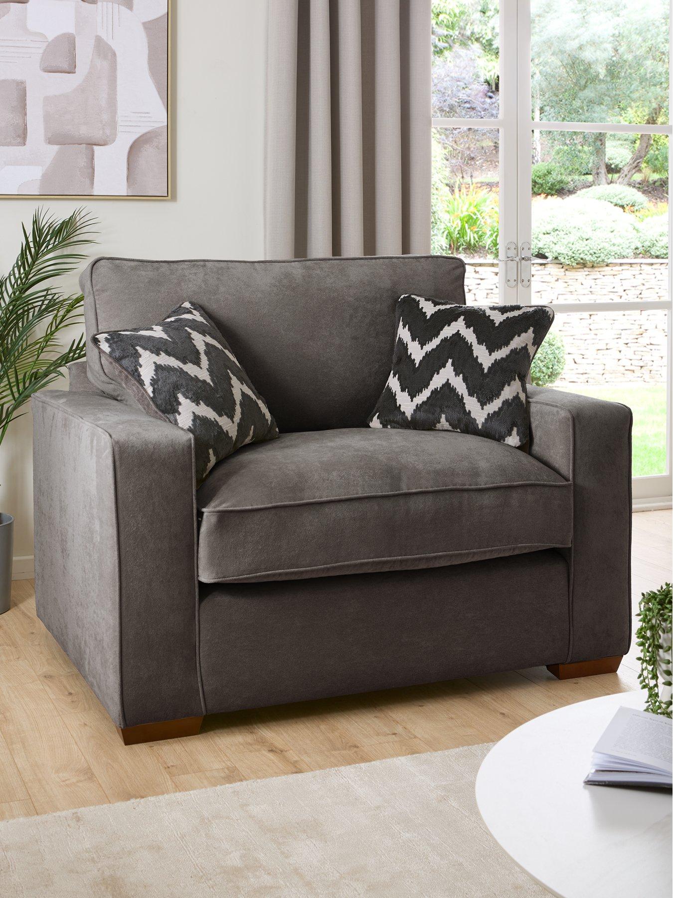 The Very Collection: Jenna Fabric Snuggle Chair - Made to Order in the UK - FSC&reg; Certified