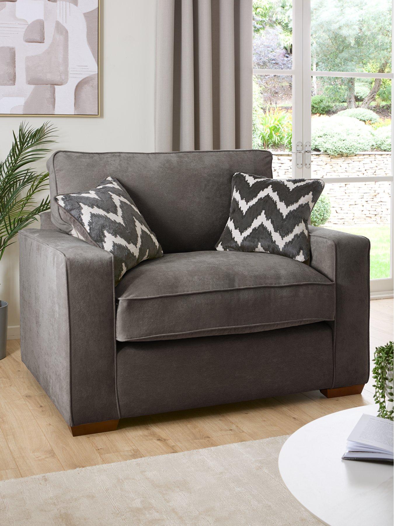 undefined Jenna Fabric Love Seat