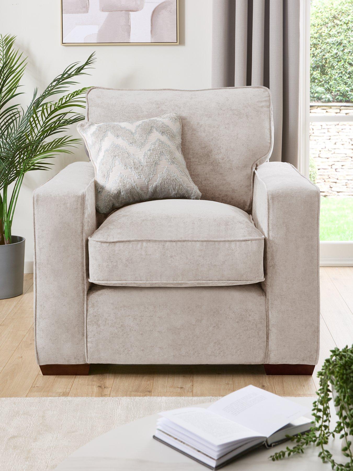Image 1 of 7 of Very Home Jenna Fabric Armchair