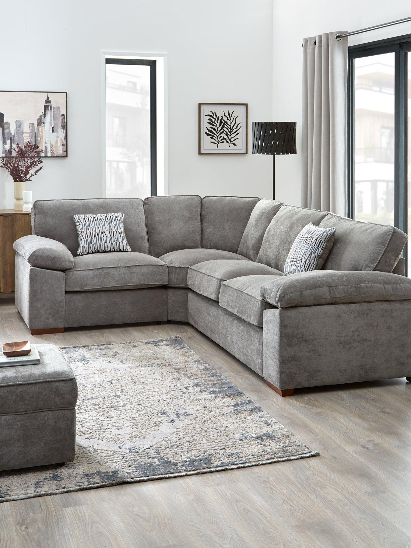 undefined Bonita Left Hand Fabric Corner Chaise