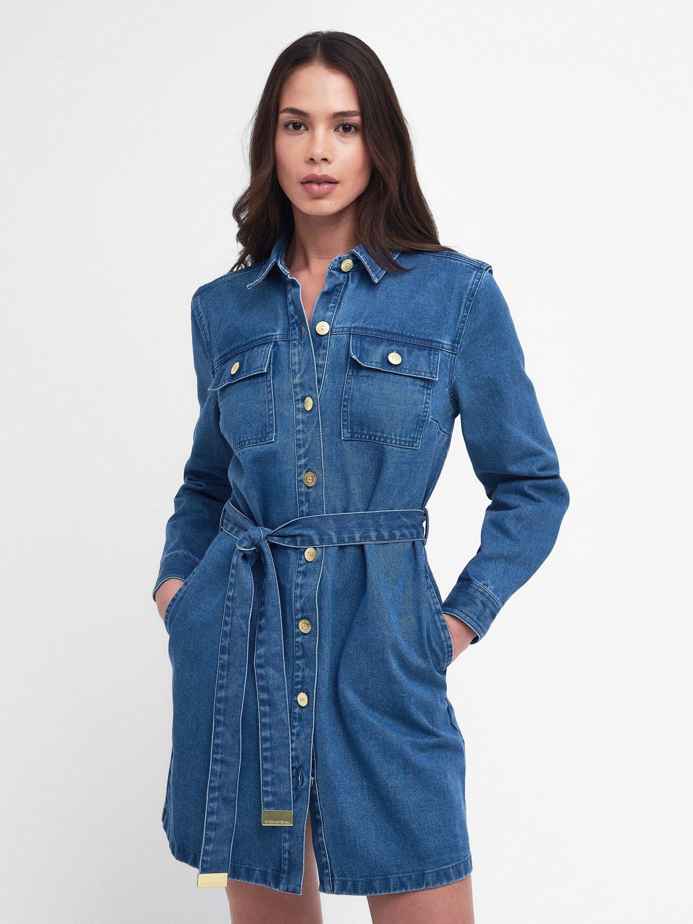 Barbour dress Blue online