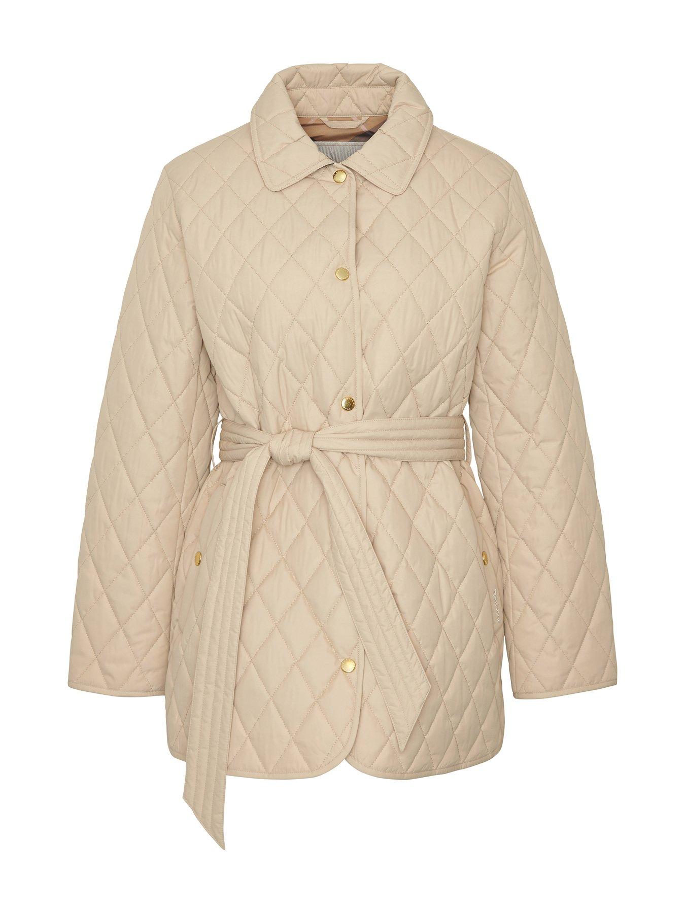 Rei Quilted Jacket Beige