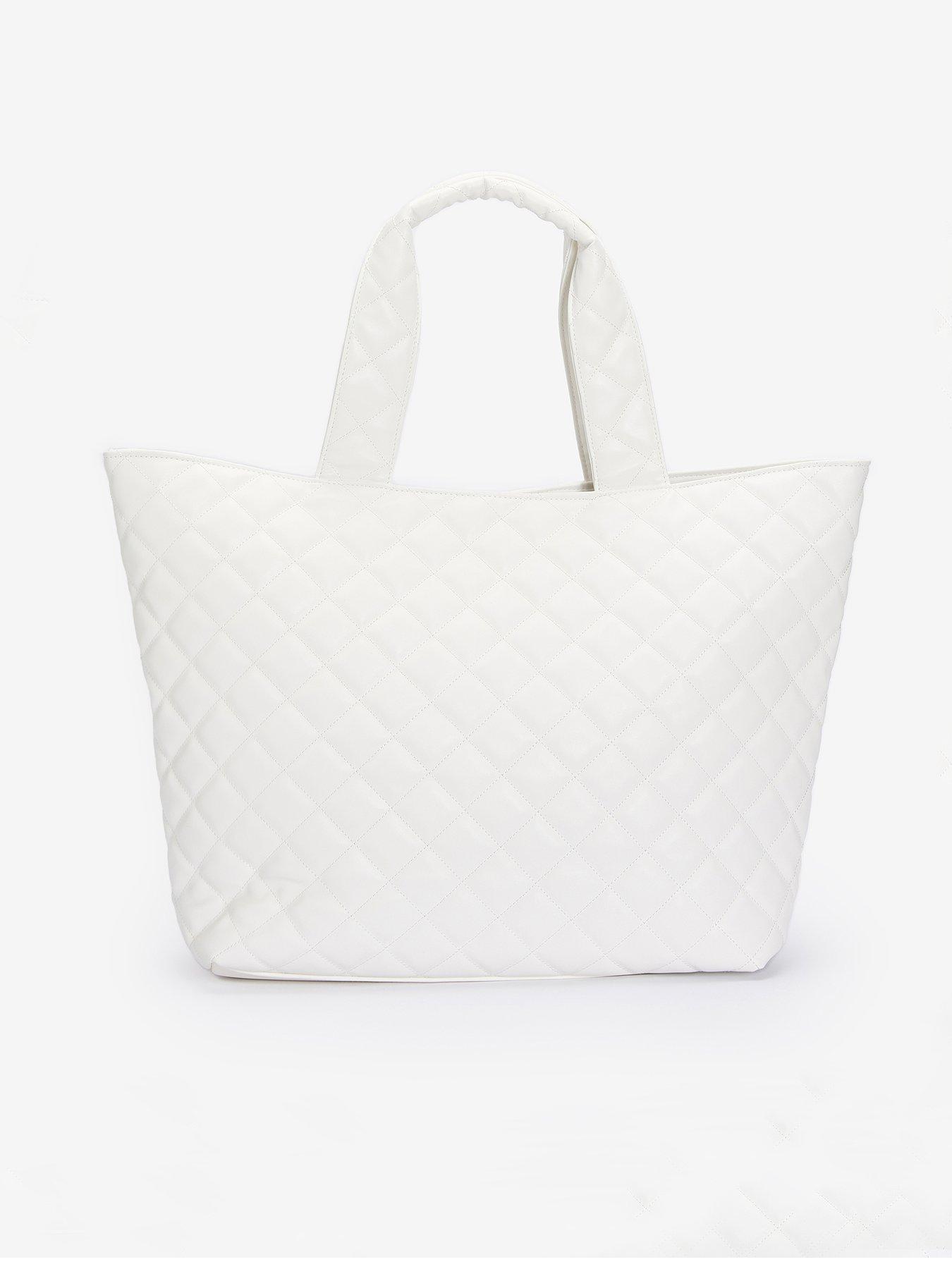 Barbour store handbag white