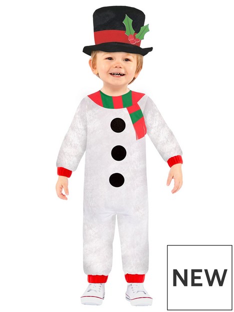 child-snowman-costume