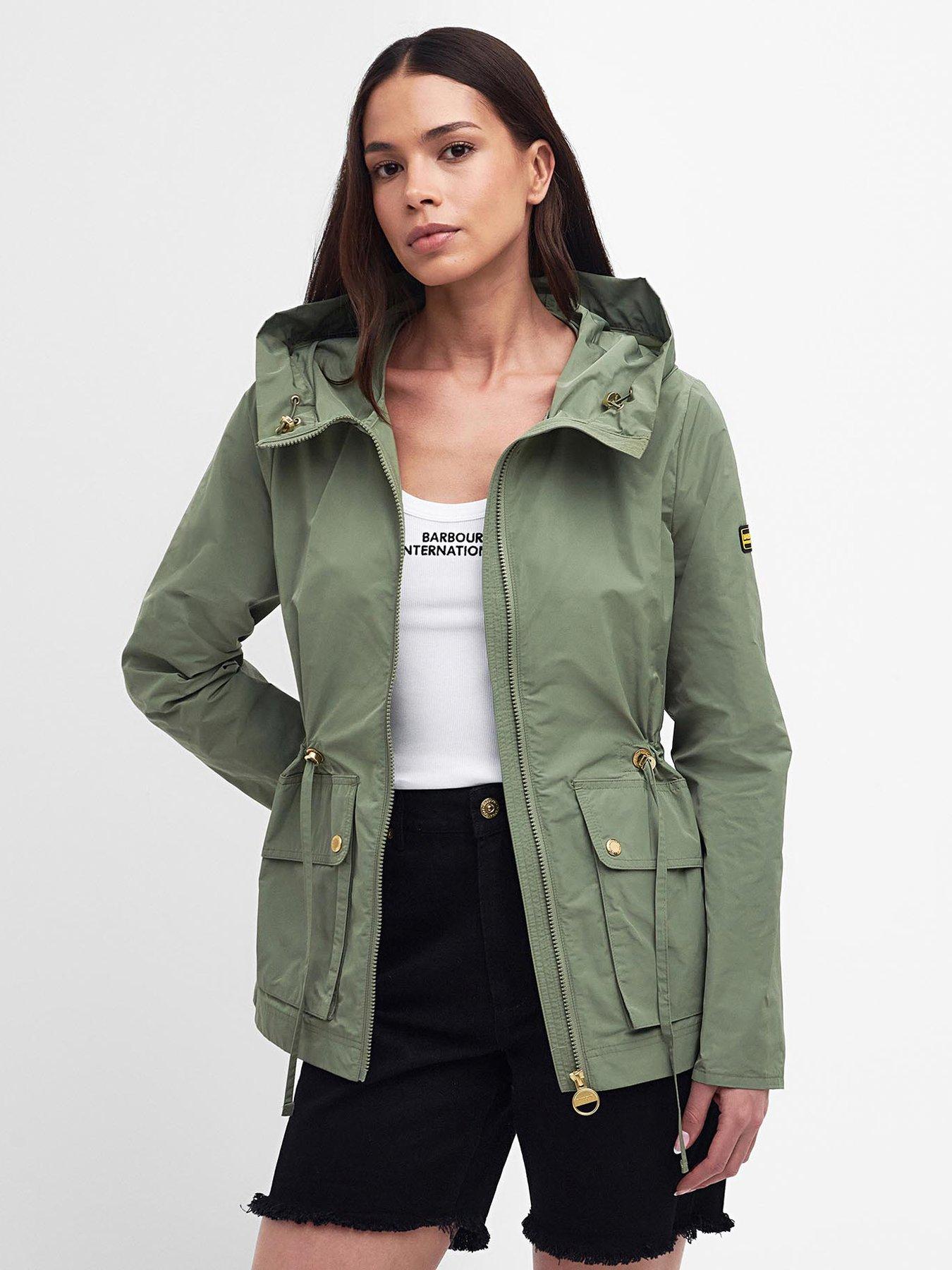 Barbour international best sale womens price