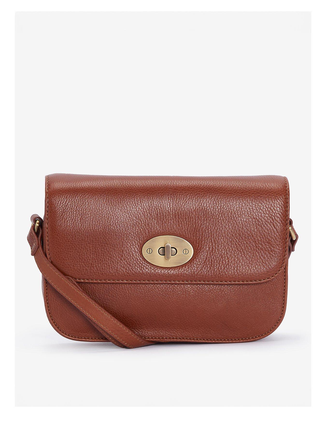 undefined Isla Leather Cross Body Bag - Brown