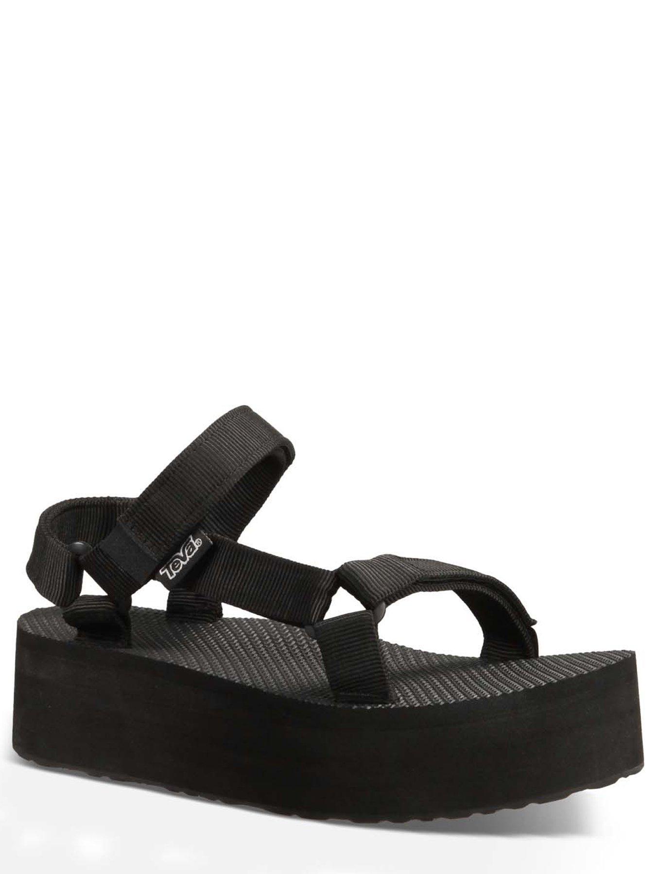 Teva original sandal women's black hotsell