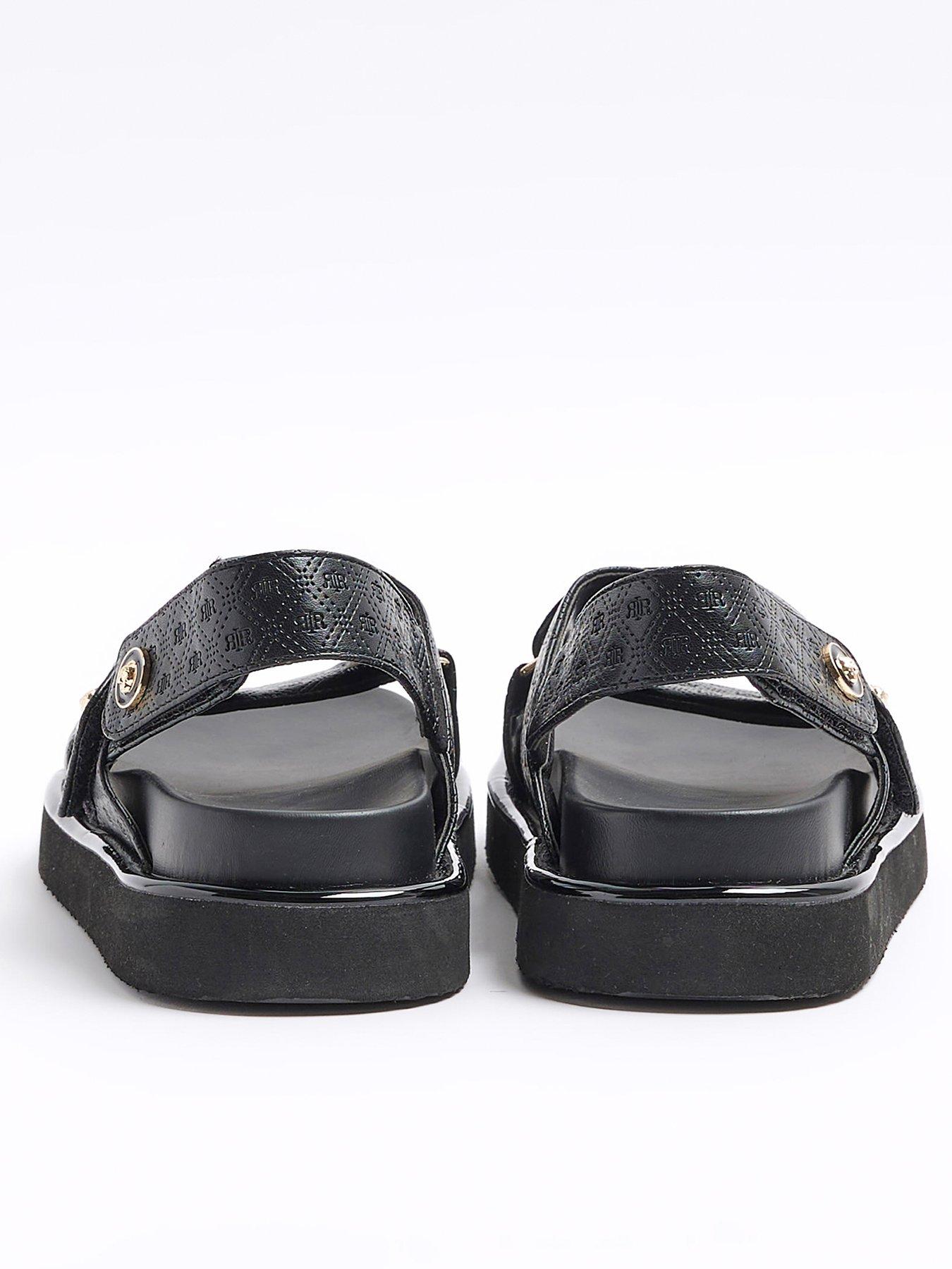 River island cross strap sandals clearance