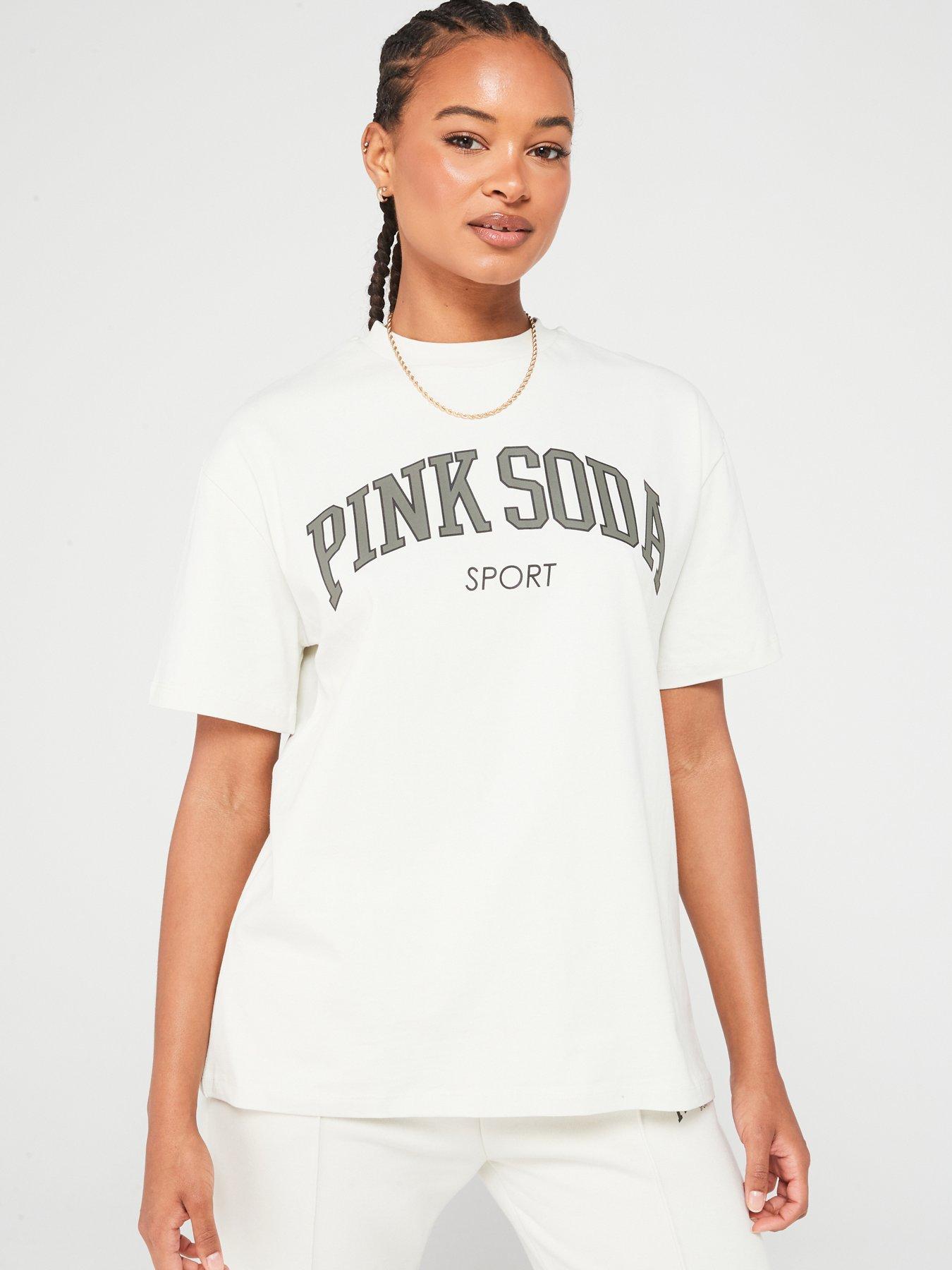 Pink Soda Sport Topanga polyester blend leggings in black