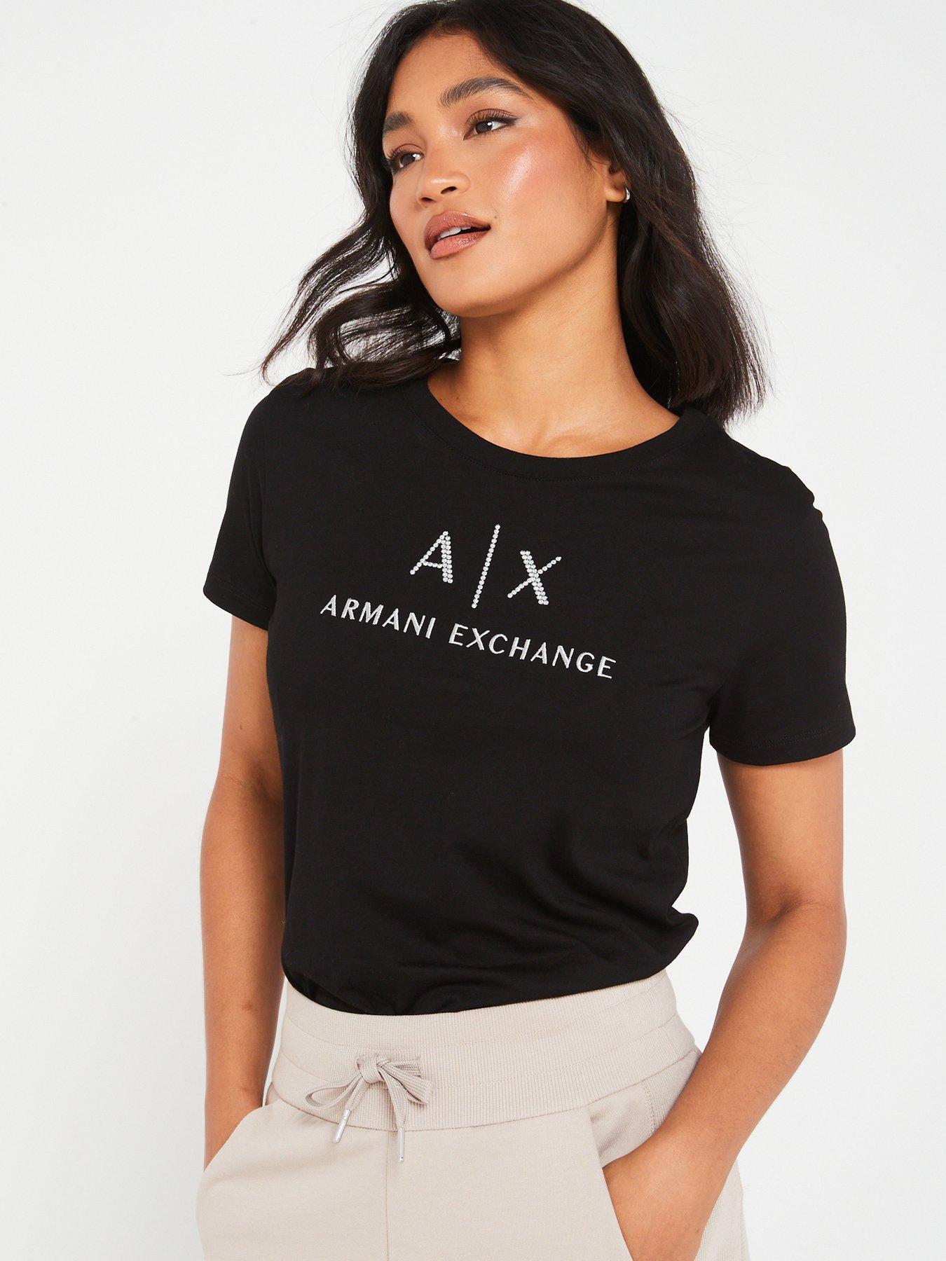 armani-exchange-logo-t-shirt-black