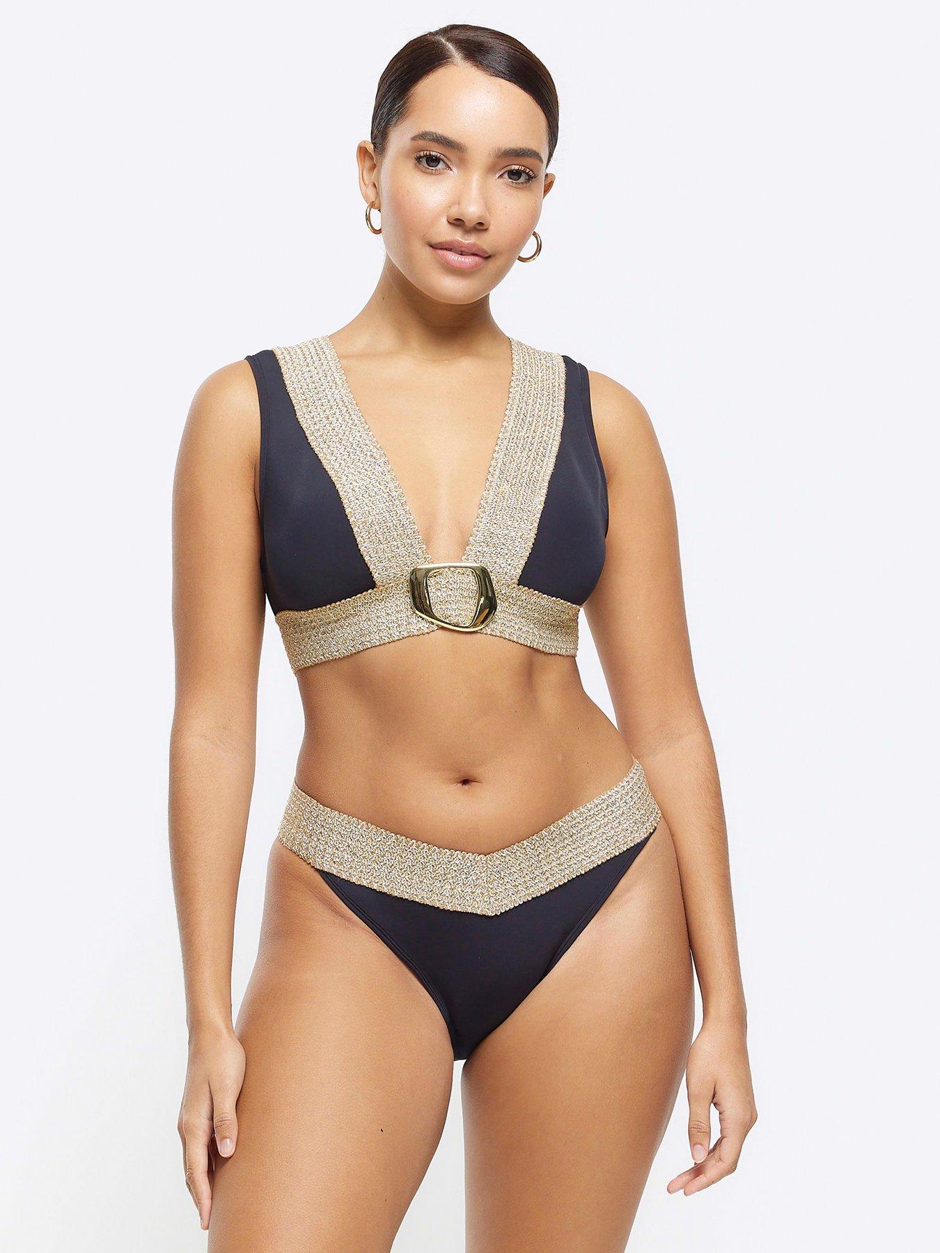 River island bikini top online