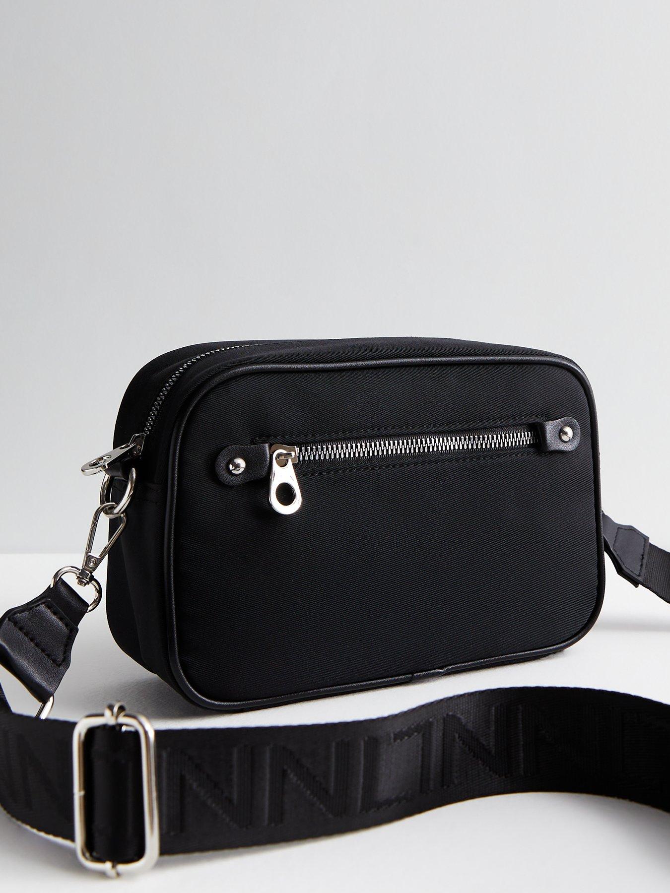 New Look Camera Cross Body Bag Black very