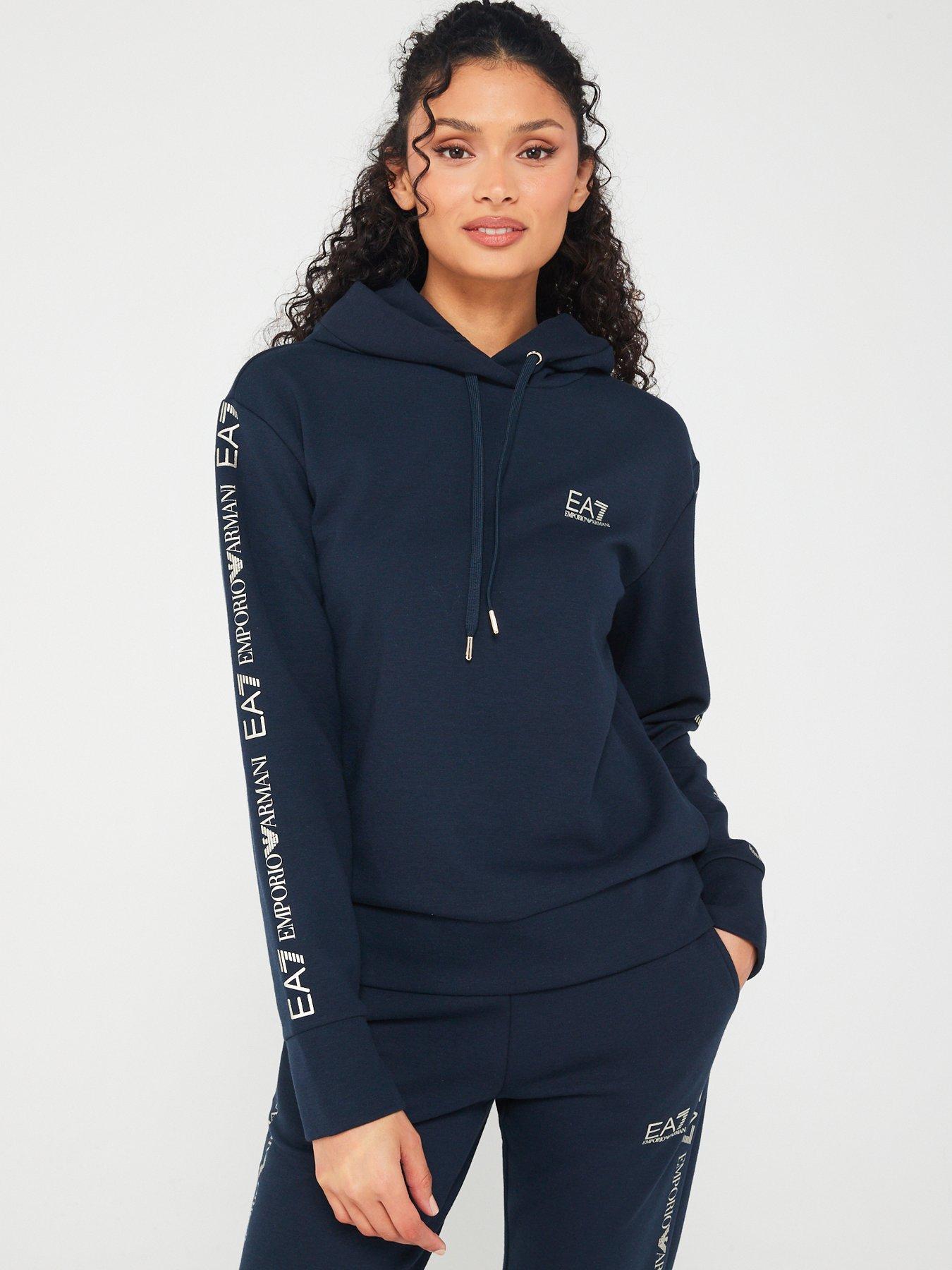 Hoodie Jersey Tracksuit Navy