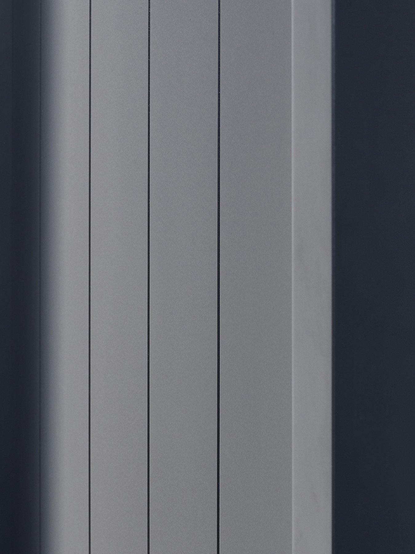 Image 5 of 6 of Julian Bowen Maine 2 Door Combination Wardrobe Anthracite