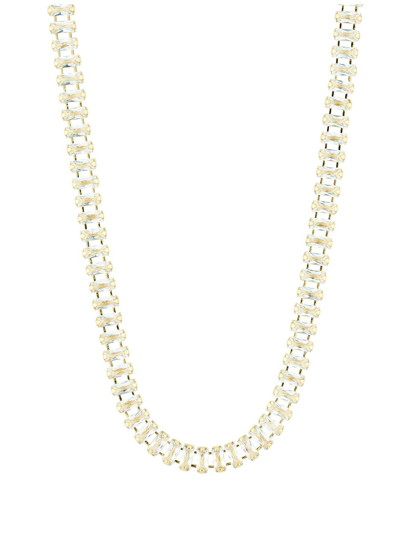 undefined RUE necklace gold-plated