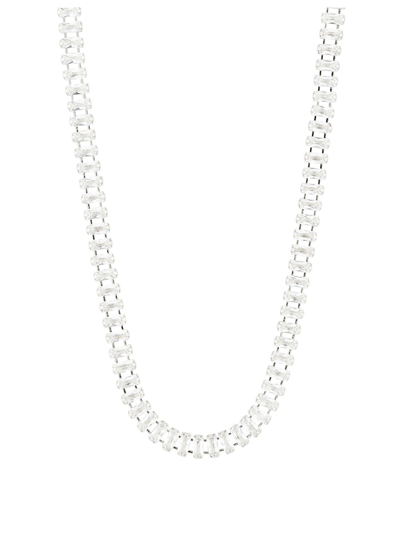 Pilgrim RUE necklace silver-plated