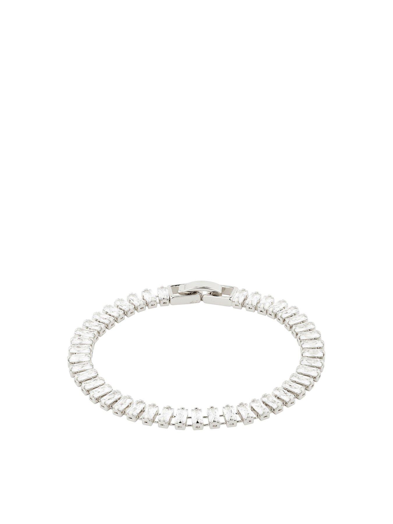 Product photograph of Pilgrim Rue Bracelet Silver-plated from very.co.uk