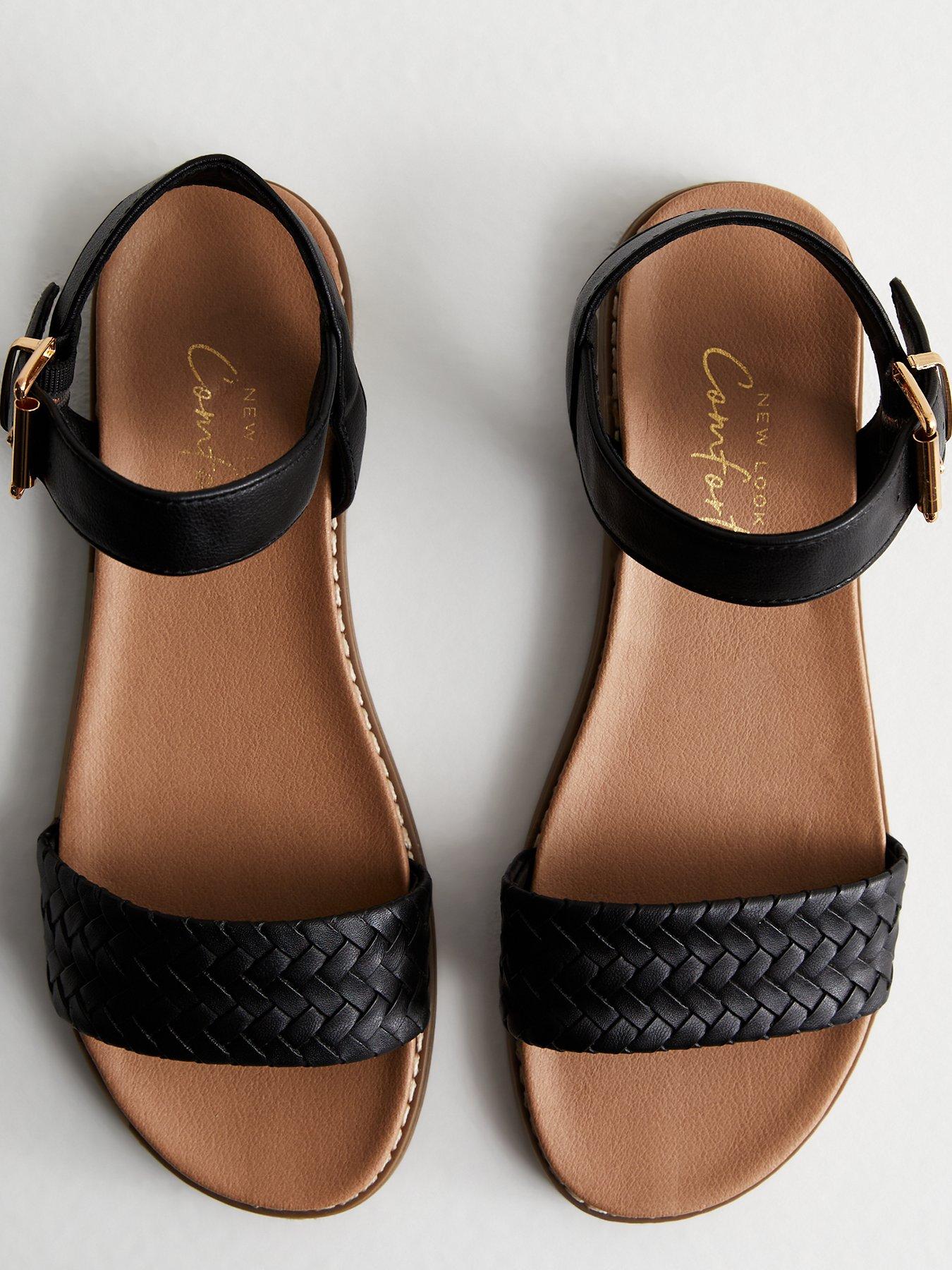 New look woven sandals clearance