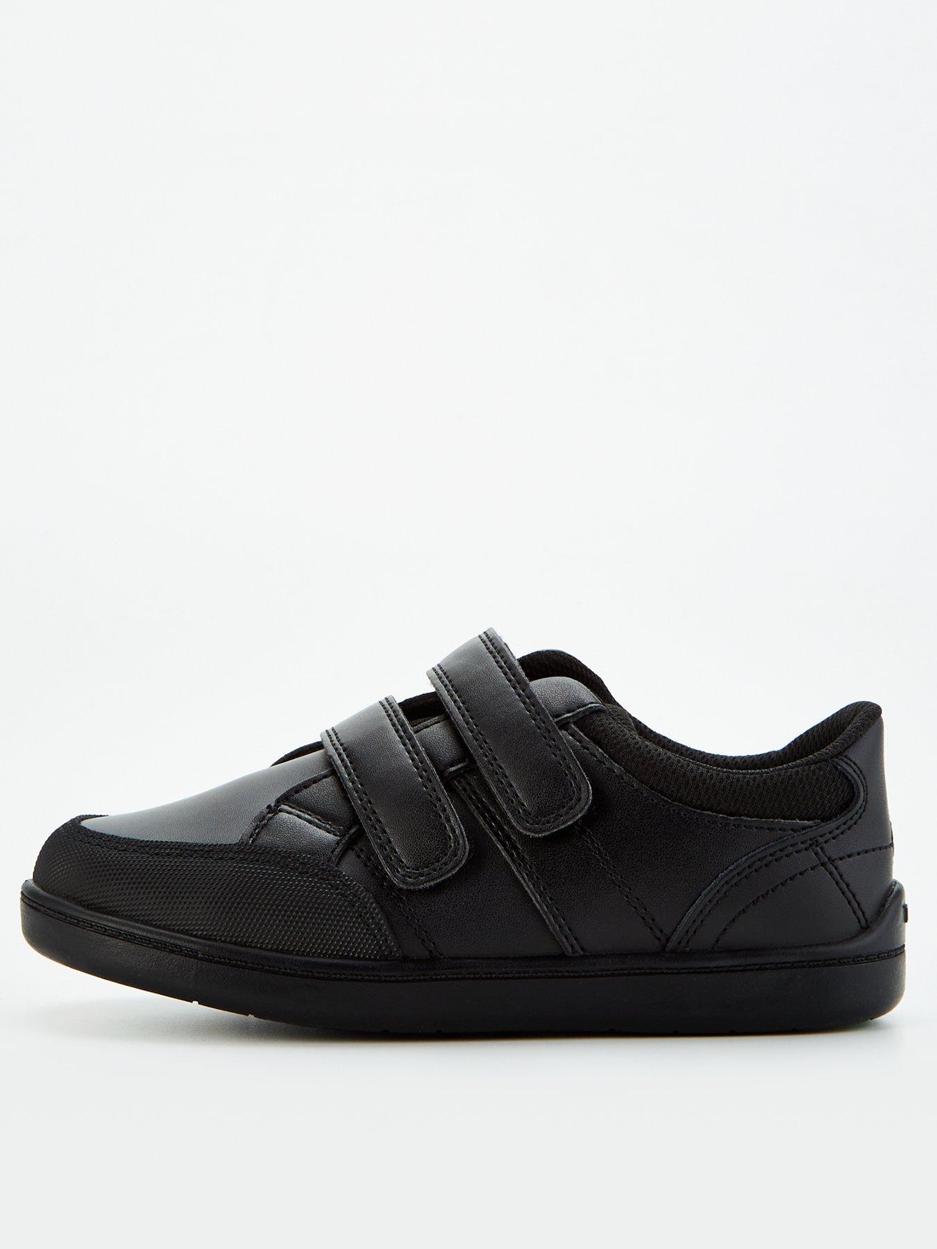 The Very Collection New Younger Boys Leather Twin Strap Wide Fit School Shoe