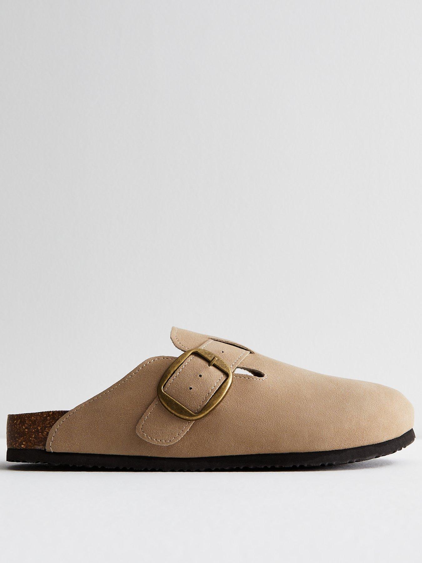 undefined Sand Suedette Mules