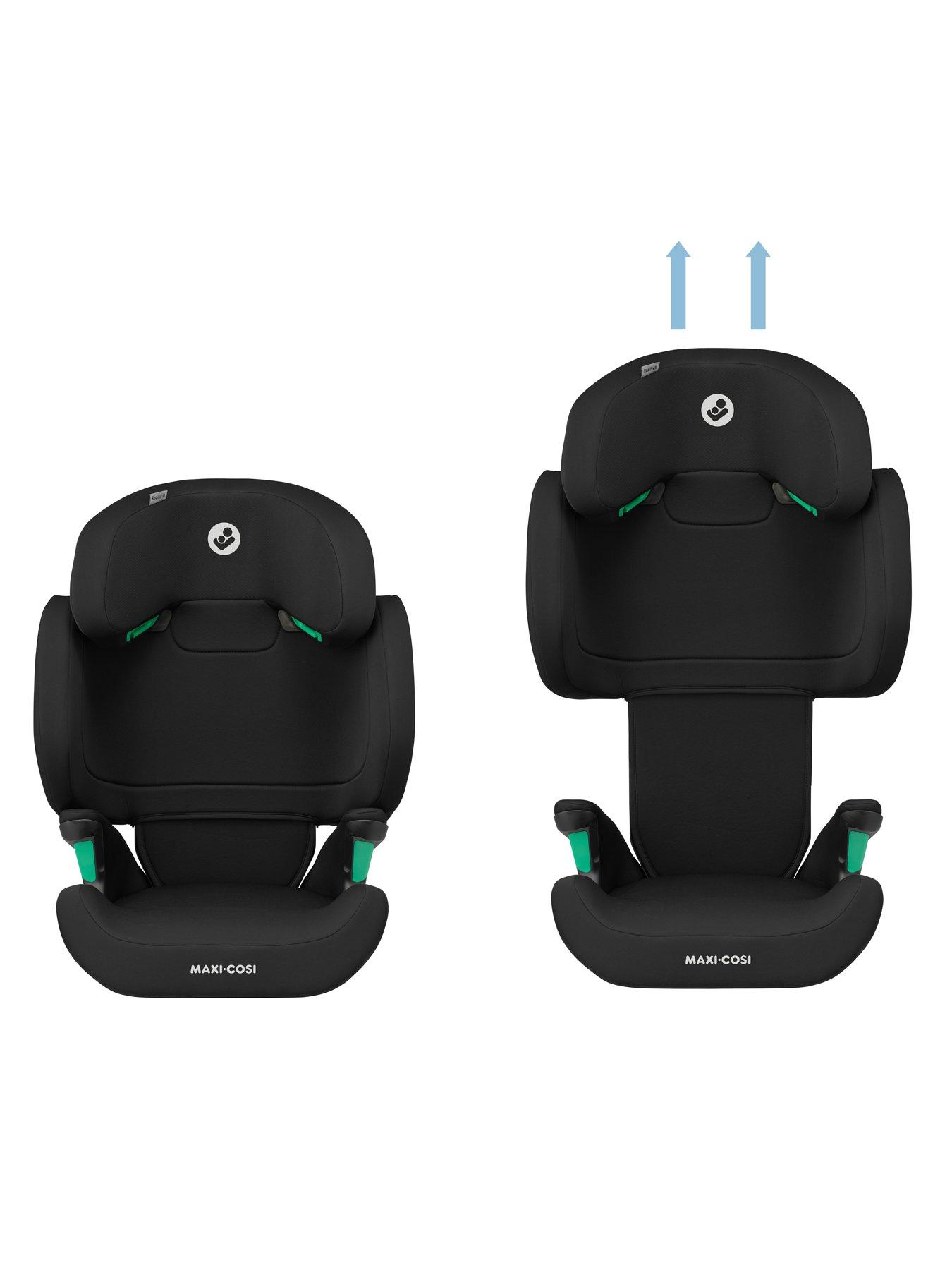 MaxiCosi Rodifix M iSize High Back Booster Car Seat Basic Black Very.co.uk