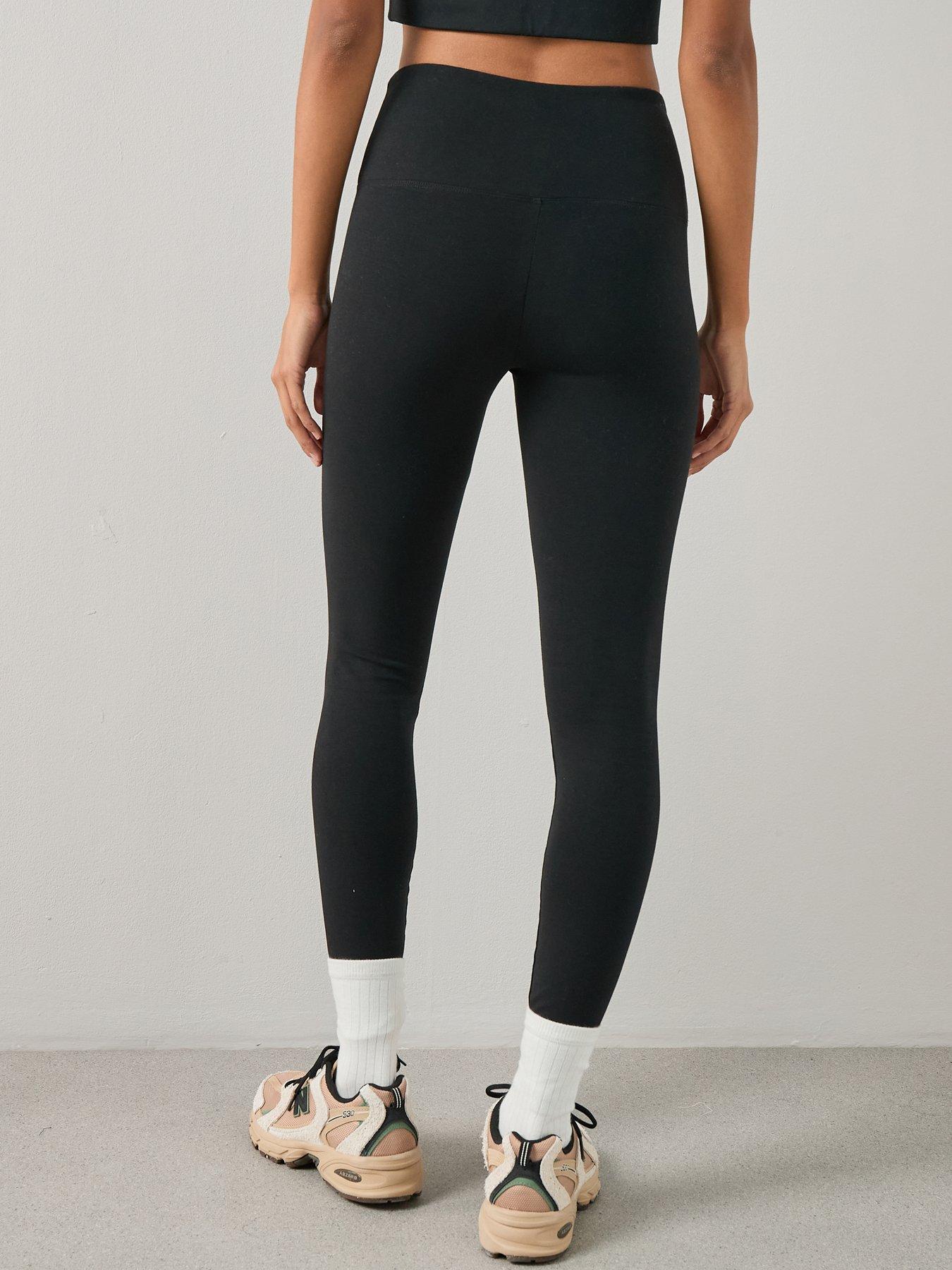 Image 3 of 7 of The Very Collection 2 Pack Confident Curve Leggings- Black