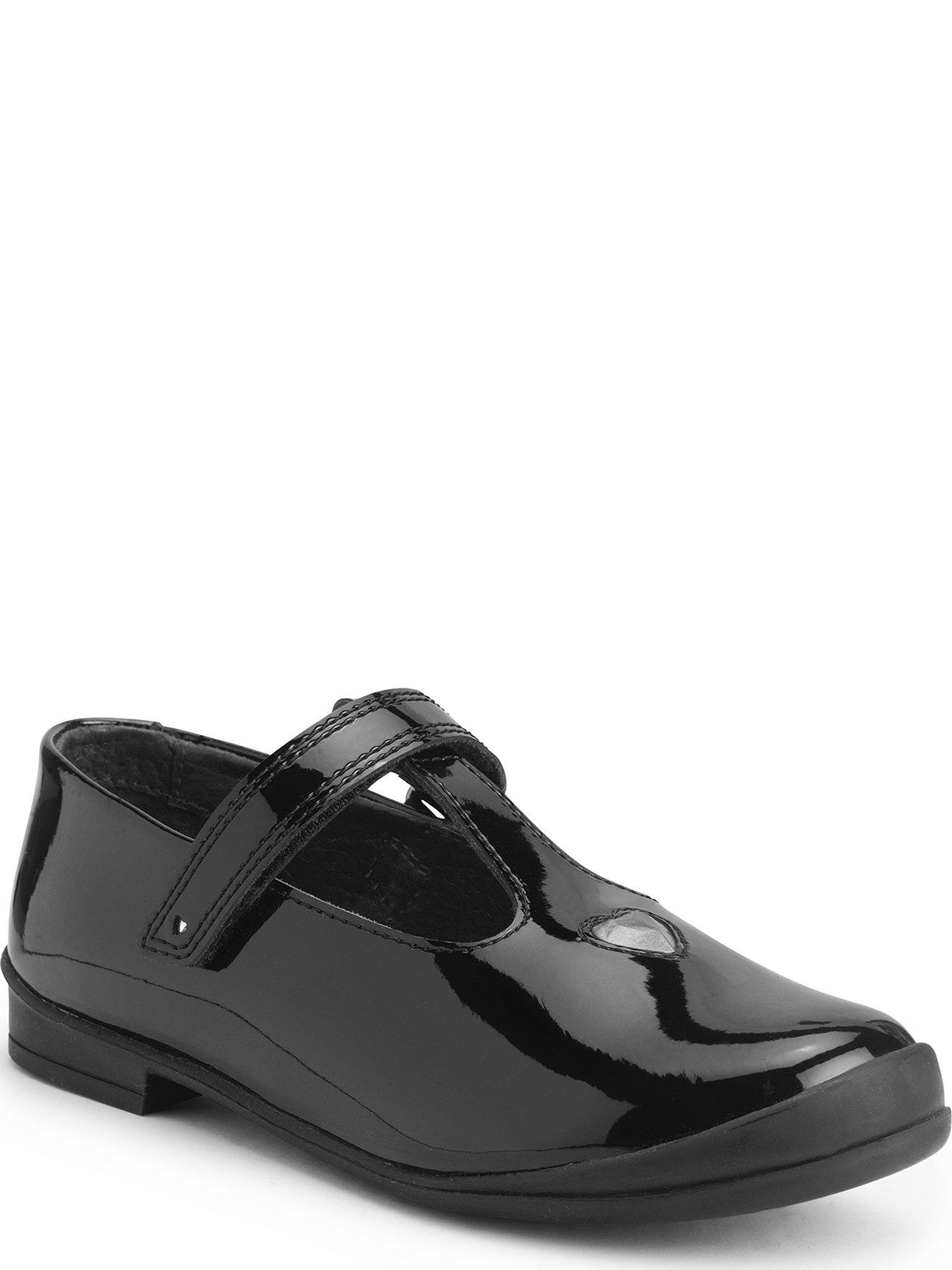 Image 2 of 6 of Start-rite Spellbound Girls Black Patent Leather T Bar School Shoes