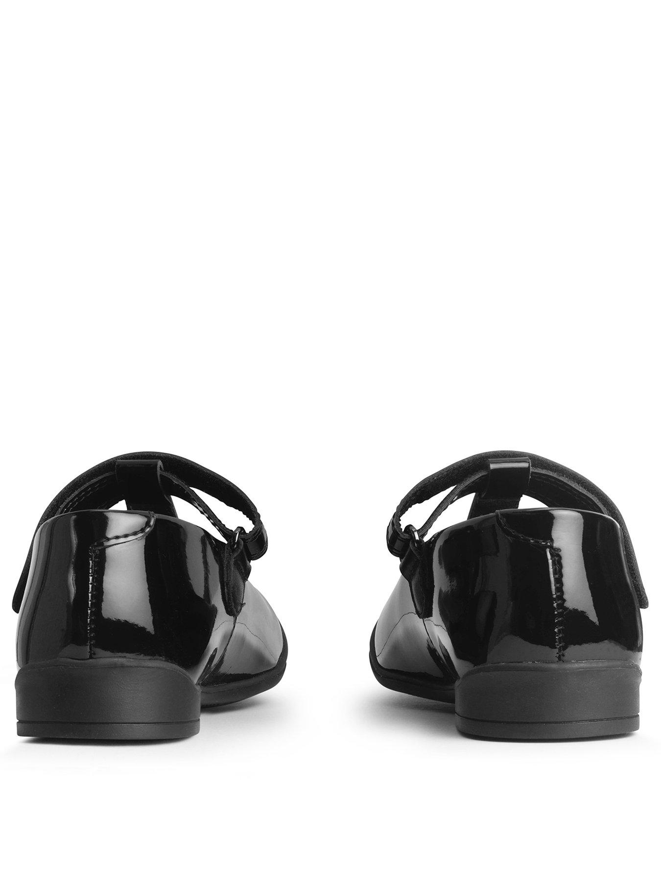 Image 3 of 6 of Start-rite Spellbound Girls Black Patent Leather T Bar School Shoes