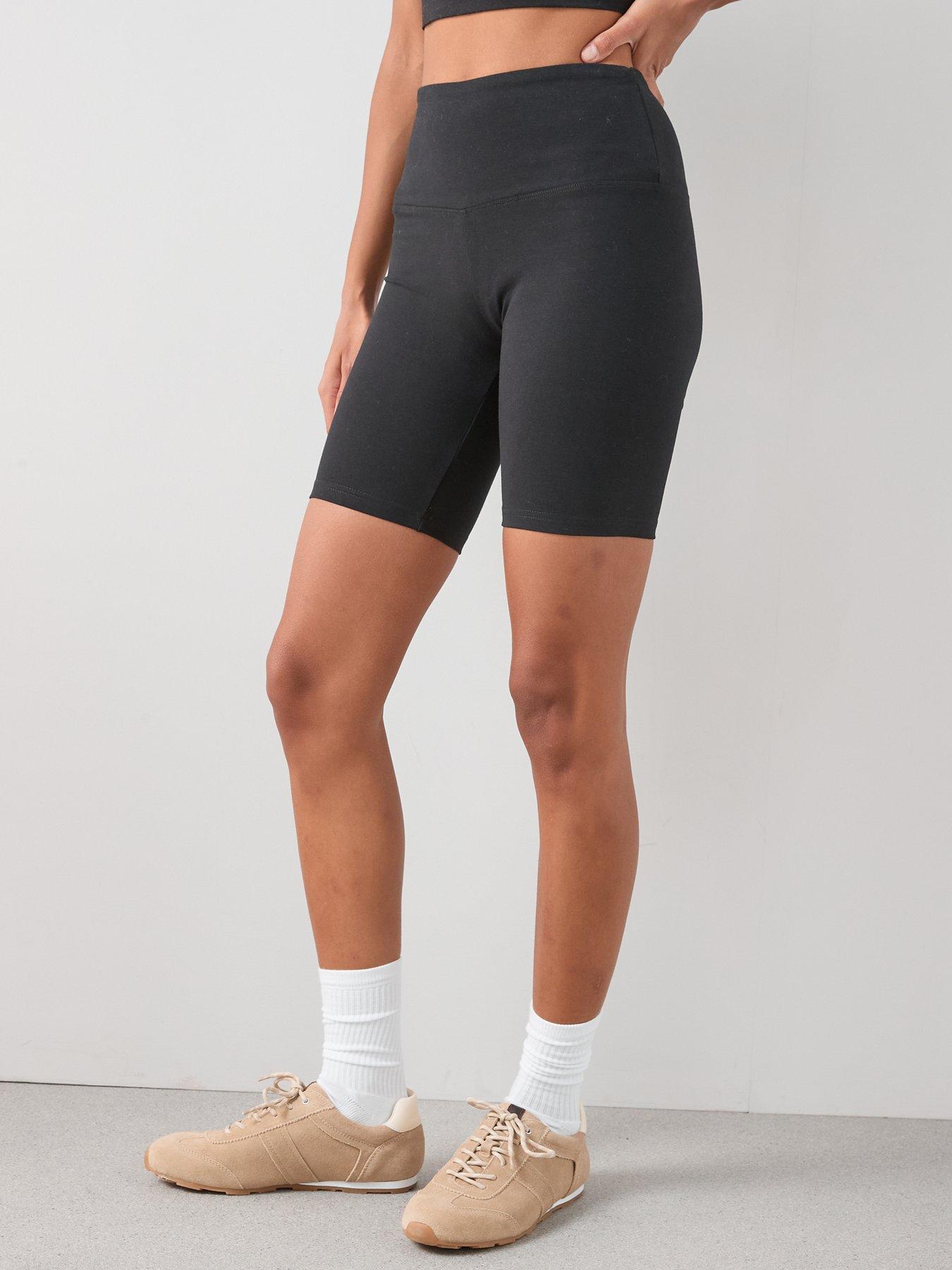 Image 4 of 7 of The Very Collection 2 Pack Confident Curve Cycling Short - Black